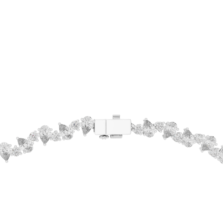 Zylenora 5.00 × 3.00 mm  Diamond Necklace
