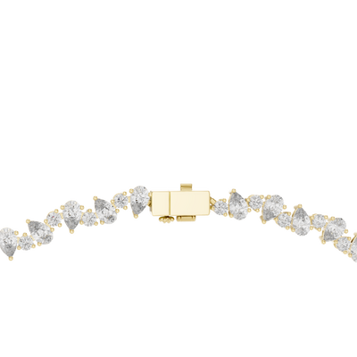 Zylenora 5.00 × 3.00 mm  Diamond Necklace