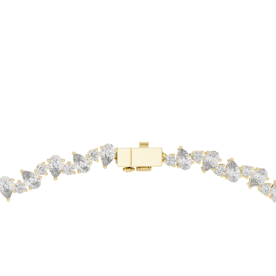 Zylenora 5.00 × 3.00 mm  Diamond Necklace