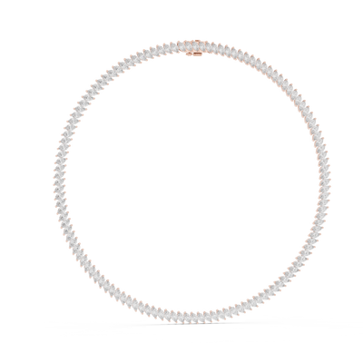 Zelphine 5.50 mm Diamond Necklace