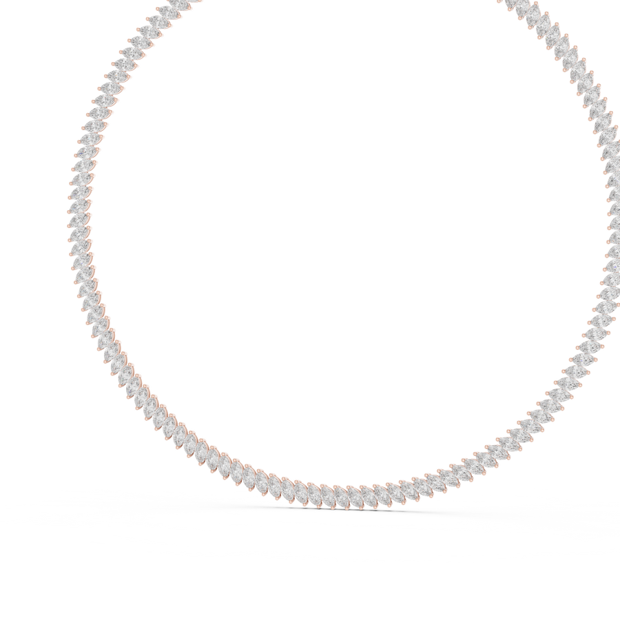 Zelphine 5.50 mm Diamond Necklace