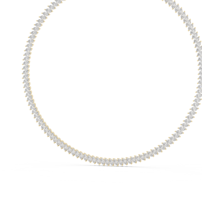 Zelphine 5.50 mm Diamond Necklace