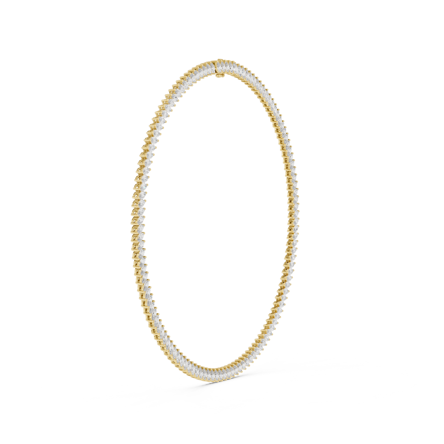 Zelphine 5.50 mm Diamond Necklace