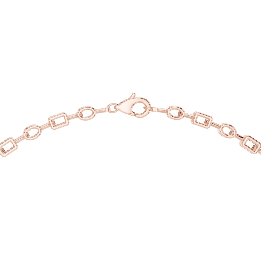 Zavienne Multi-Shape Diamond Necklace