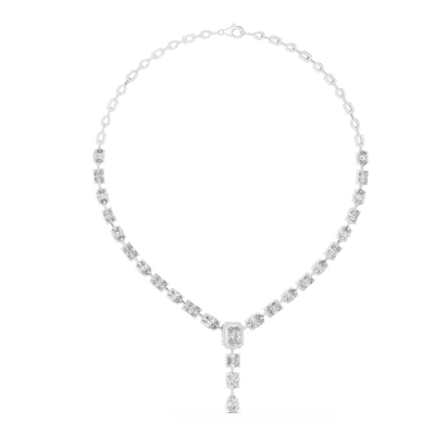 Zavienne Multi-Shape Diamond Necklace
