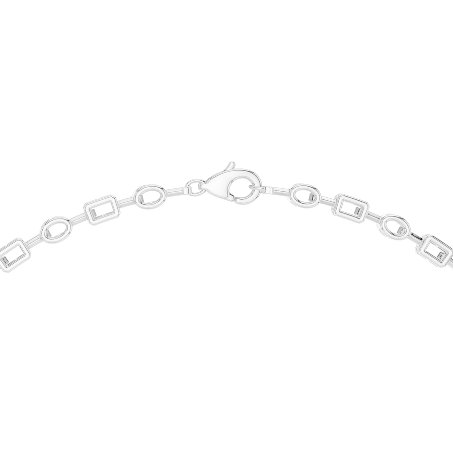 Zavienne Multi-Shape Diamond Necklace