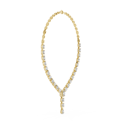 Zavienne Multi-Shape Diamond Necklace