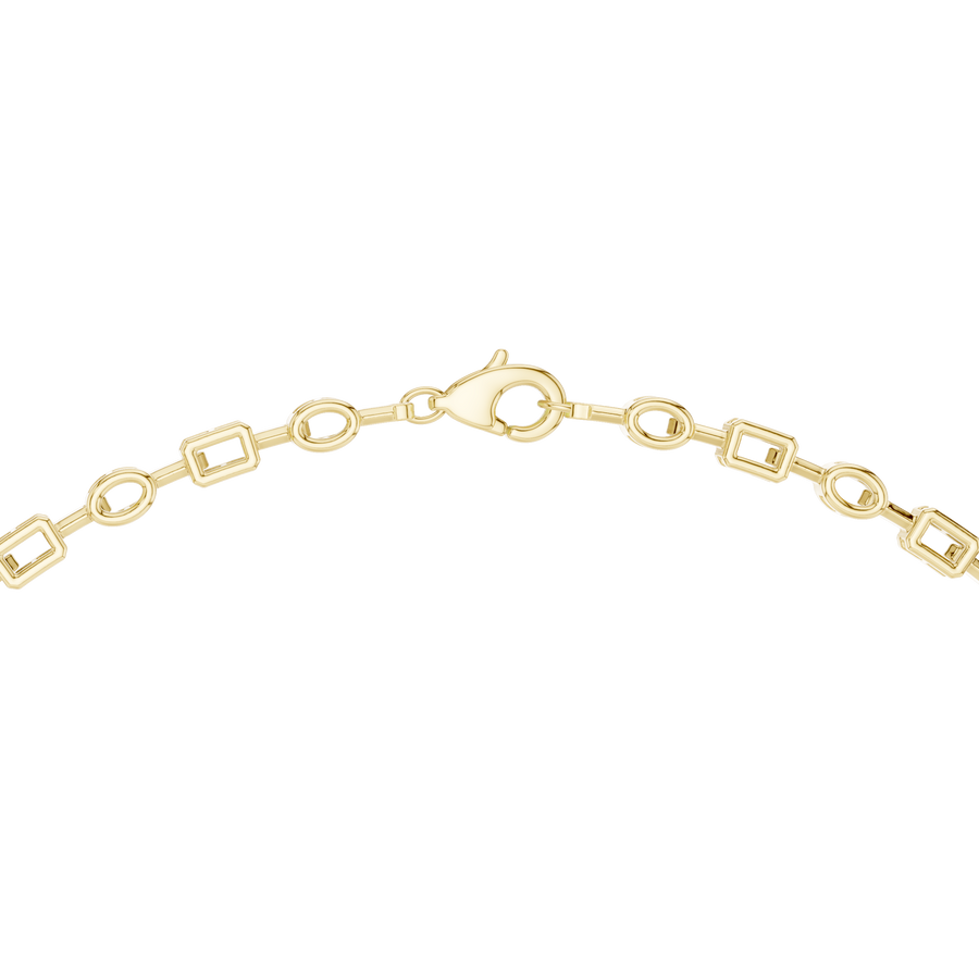 Zavienne Multi-Shape Diamond Necklace