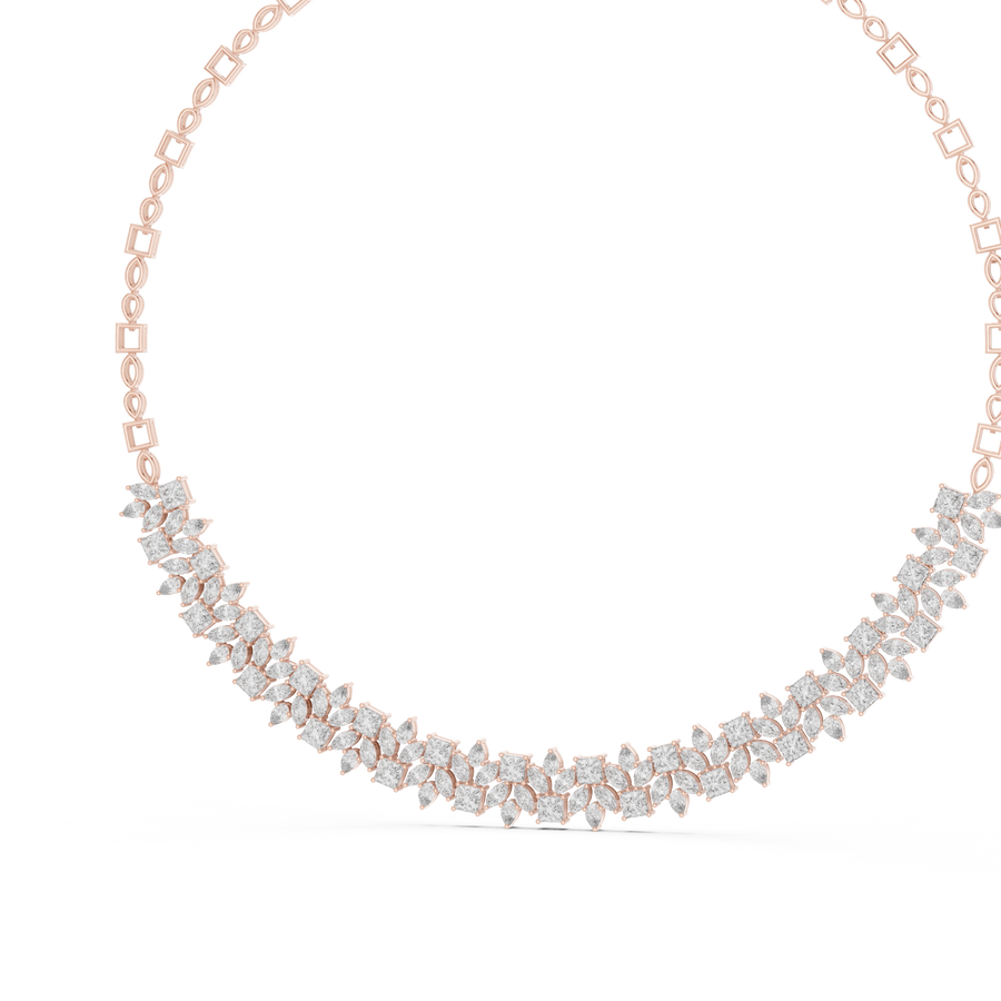 Peregrine 4.00 × 4.00 mm Diamond Necklace