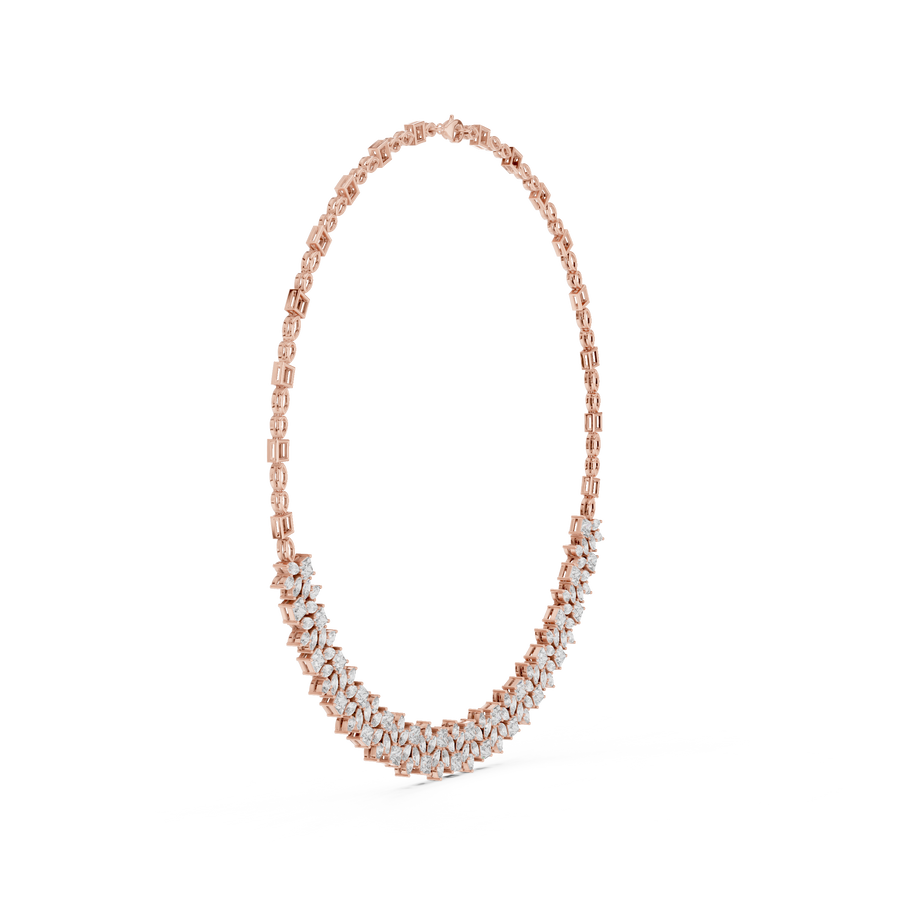 Peregrine 4.00 × 4.00 mm Diamond Necklace