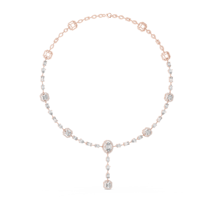 Elarienne 5.00 × 3.00 mm Diamond Necklace