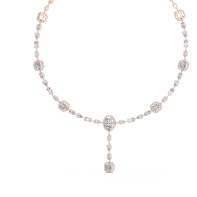 Elarienne 5.00 × 3.00 mm Diamond Necklace