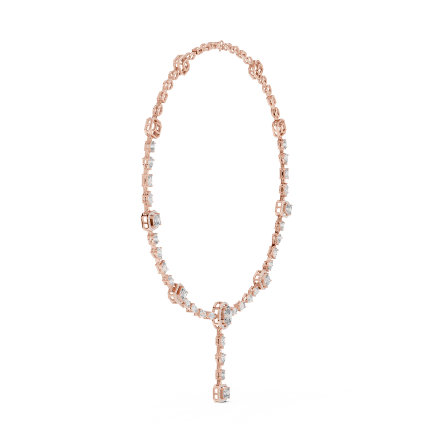 Elarienne 5.00 × 3.00 mm Diamond Necklace