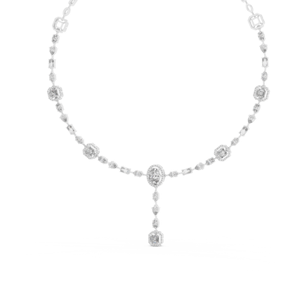 Elarienne 5.00 × 3.00 mm Diamond Necklace