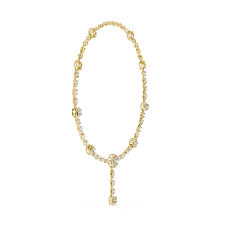 Elarienne 5.00 × 3.00 mm Diamond Necklace