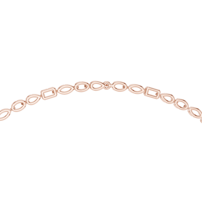 Calithene Multi-Shape  Diamond Necklace