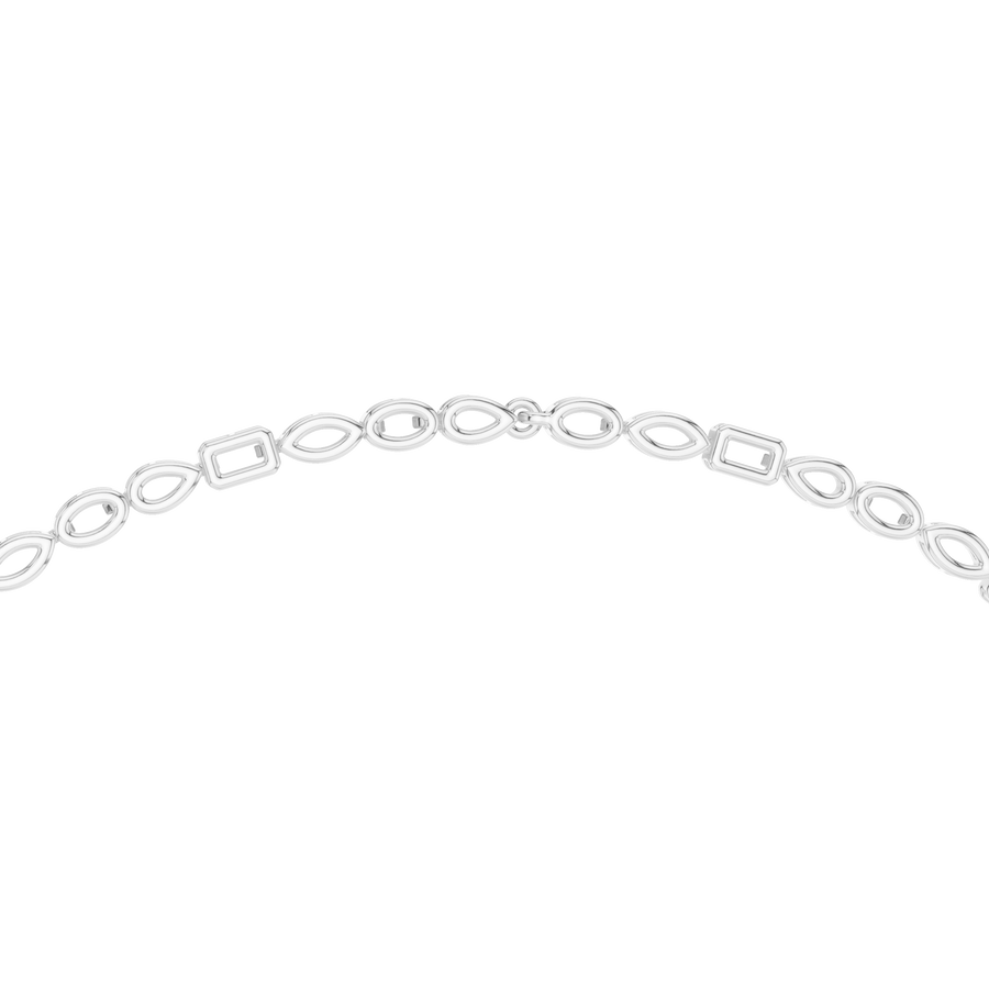 Calithene Multi-Shape  Diamond Necklace