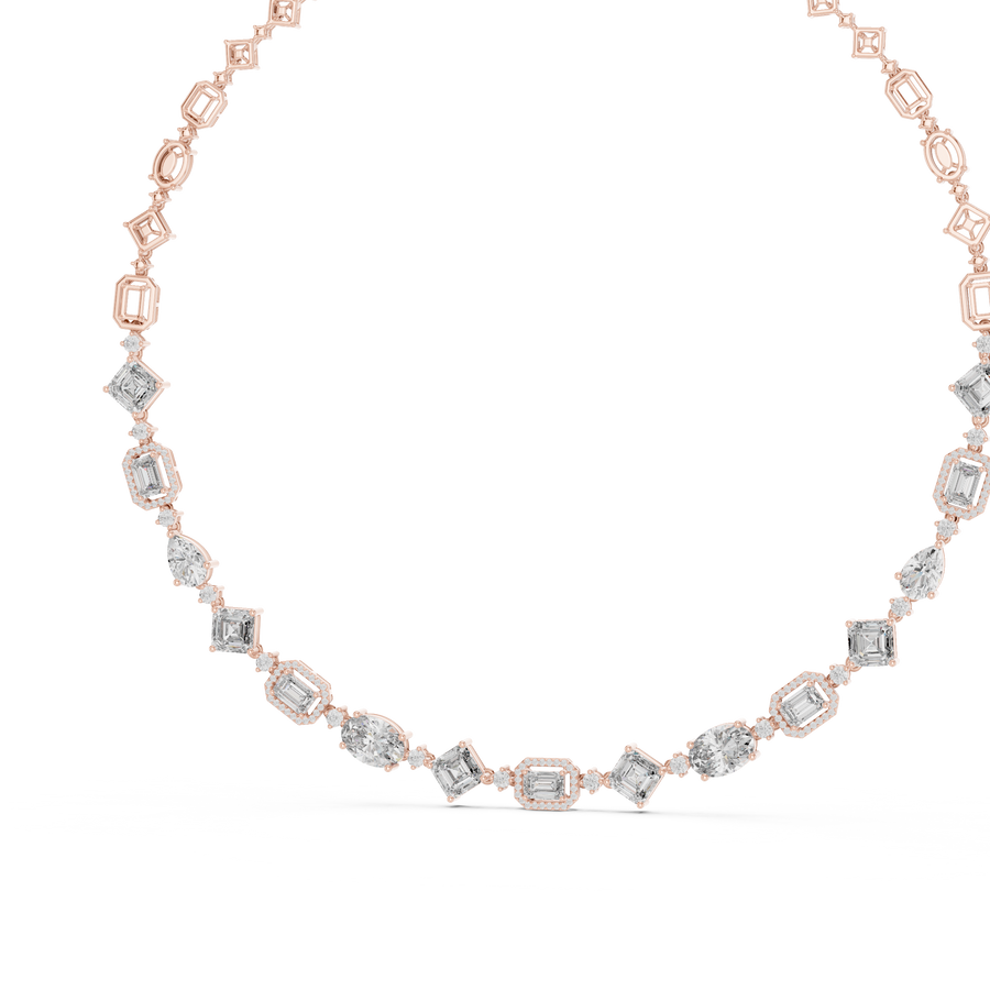 Virelisse 6.50 × 6.50 mm Diamond Necklace