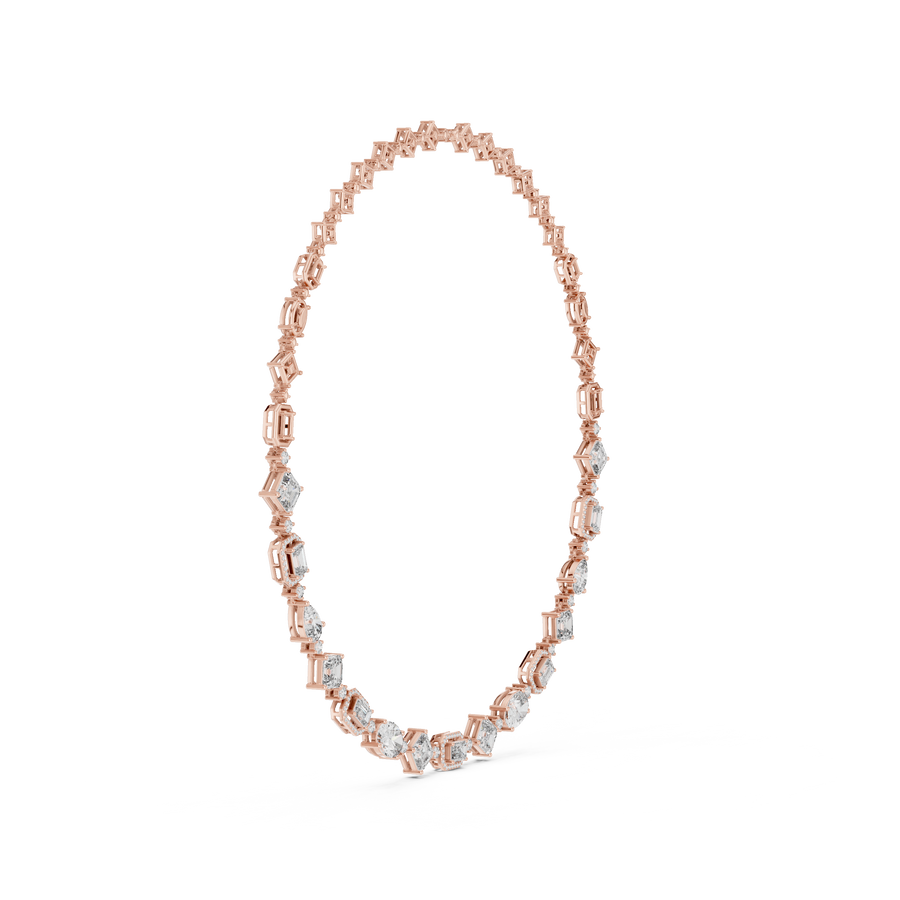 Virelisse 6.50 × 6.50 mm Diamond Necklace