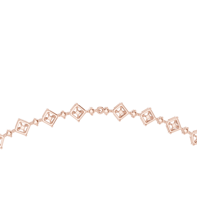 Virelisse 6.50 × 6.50 mm Diamond Necklace
