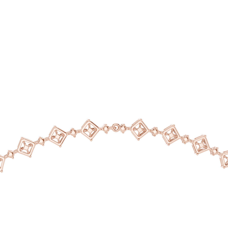 Virelisse 6.50 × 6.50 mm Diamond Necklace