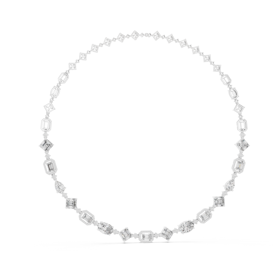 Virelisse 6.50 × 6.50 mm Diamond Necklace