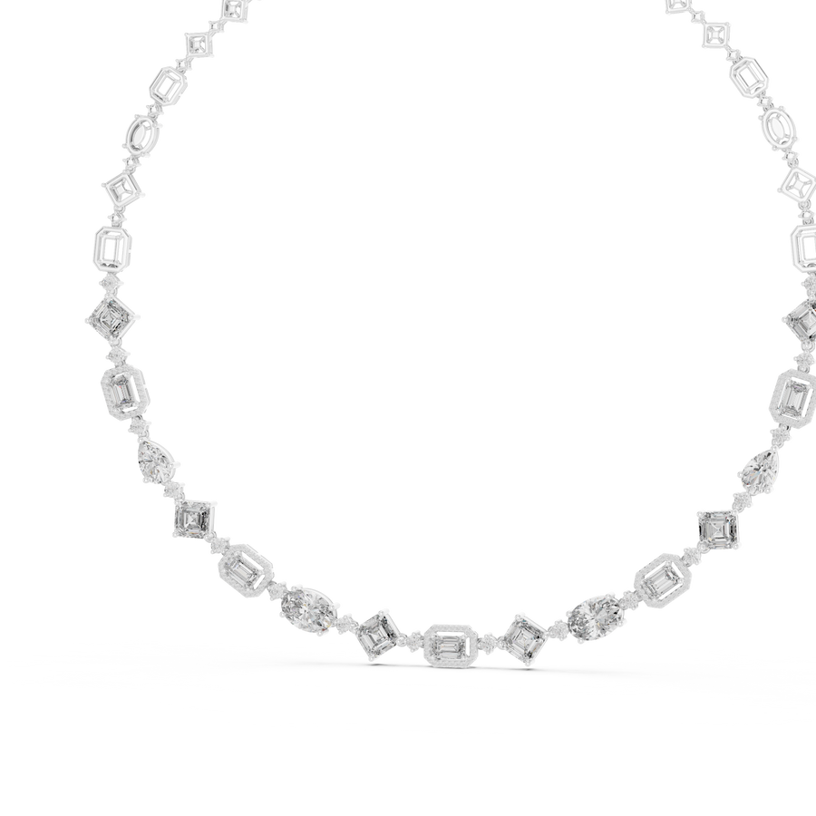 Virelisse 6.50 × 6.50 mm Diamond Necklace