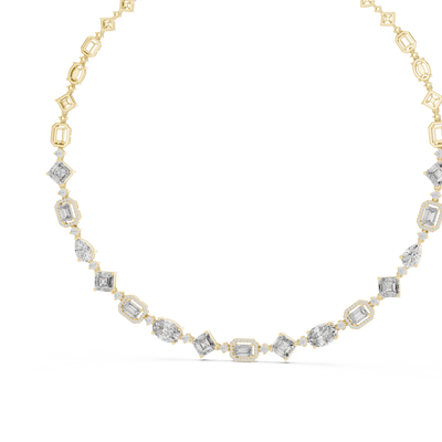 Virelisse 6.50 × 6.50 mm Diamond Necklace