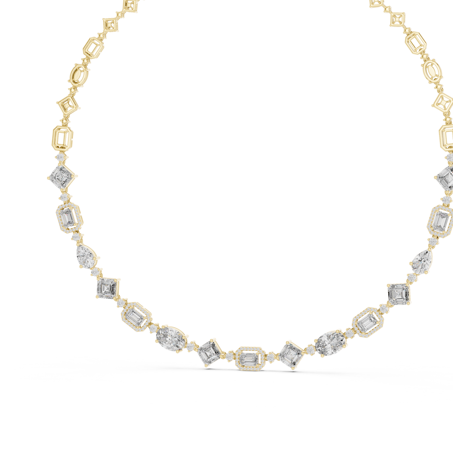 Virelisse 6.50 × 6.50 mm Diamond Necklace