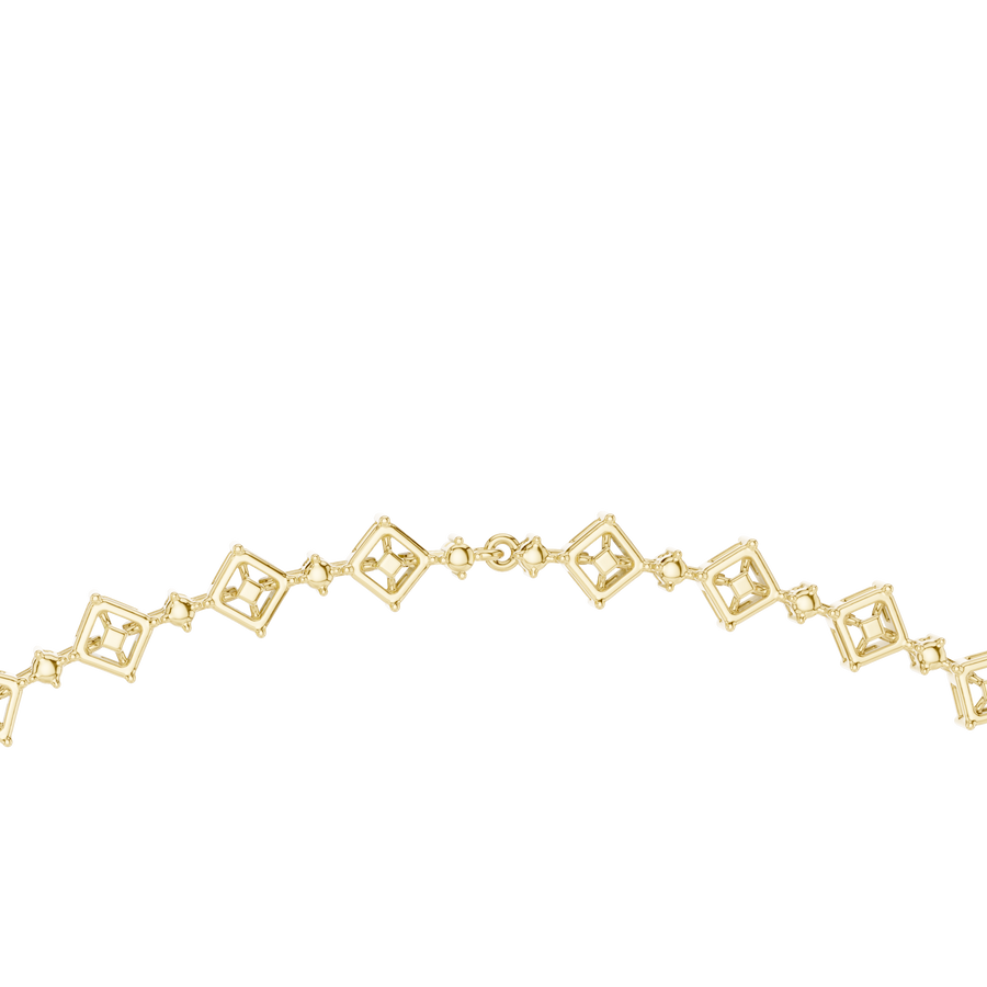 Virelisse 6.50 × 6.50 mm Diamond Necklace