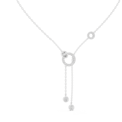 Elarvienne Green & Yellow Diamond Pendant