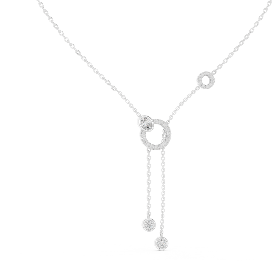 Elarvienne Green & Yellow Diamond Pendant