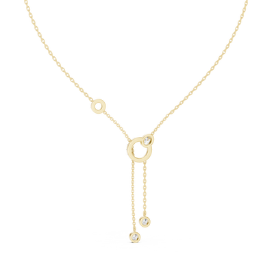 Elarvienne Green & Yellow Diamond Pendant