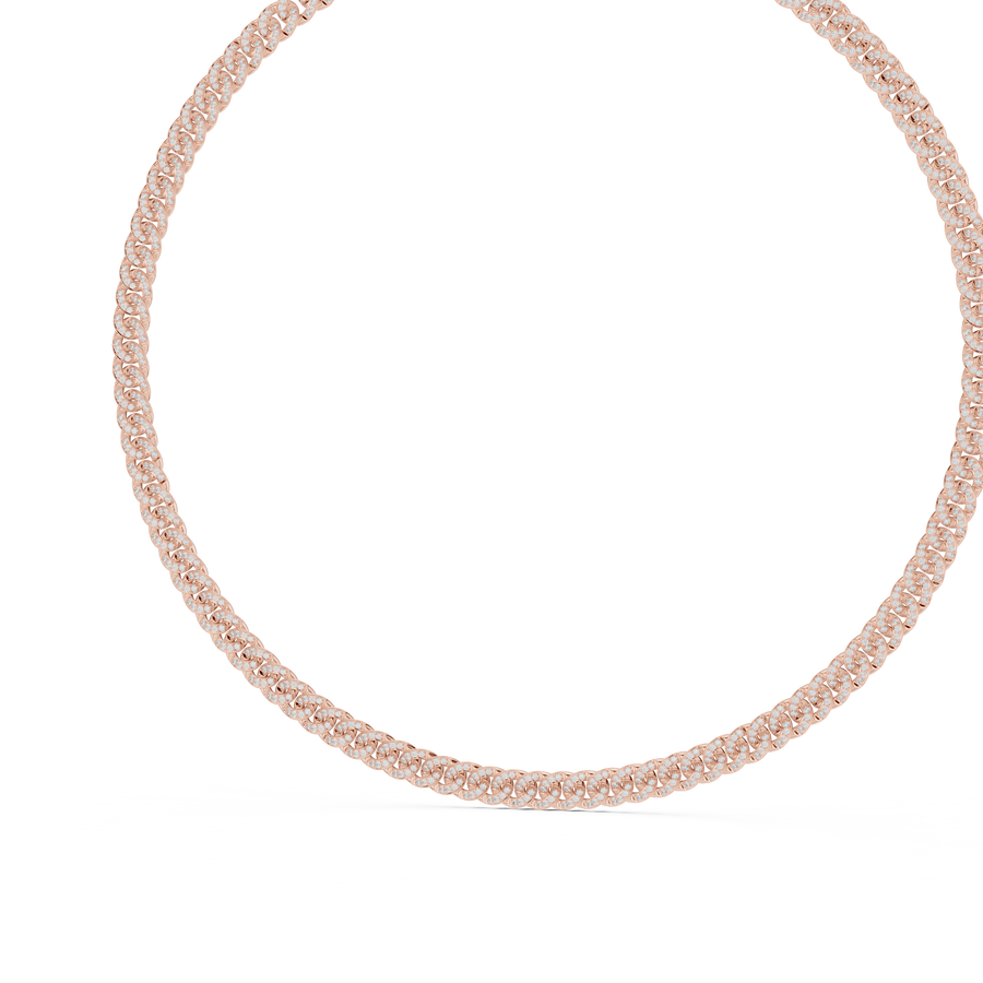 Calyvane 1.20 mm Round Diamond Necklace
