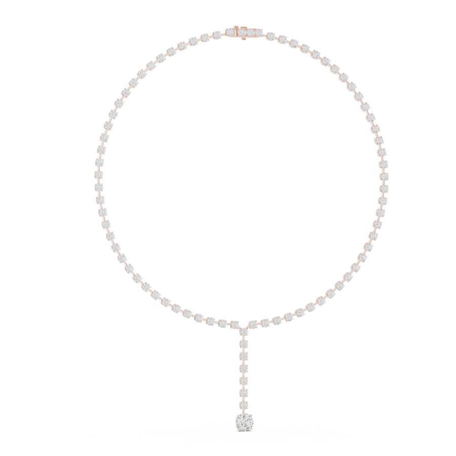 Zavelline 4.20 mm  Diamond Necklace