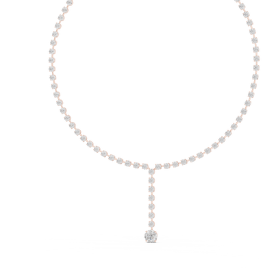 Zavelline 4.20 mm  Diamond Necklace