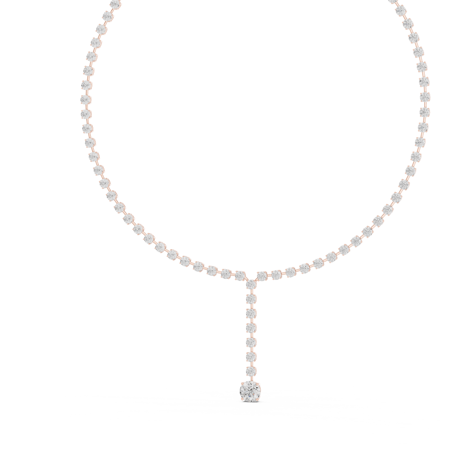 Zavelline 4.20 mm  Diamond Necklace