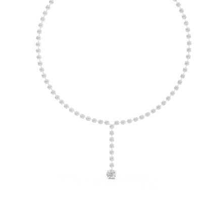Zavelline 4.20 mm  Diamond Necklace
