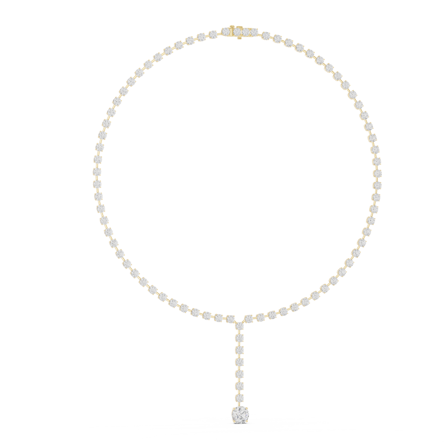 Zavelline 4.20 mm  Diamond Necklace
