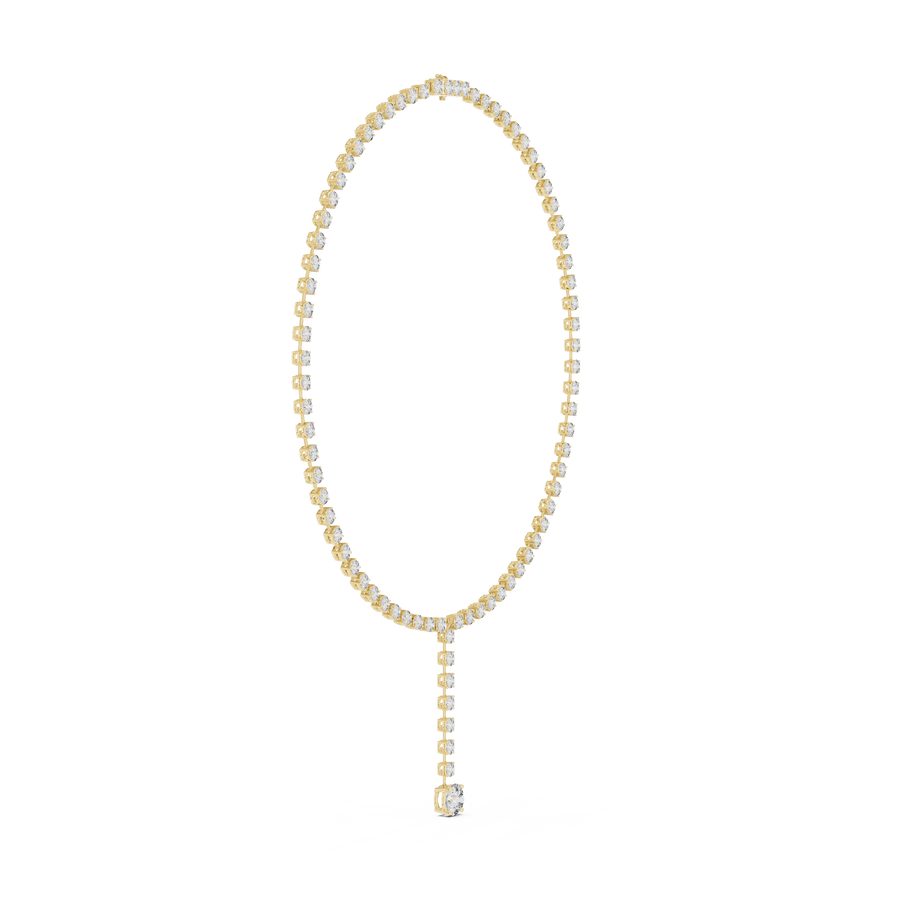 Zavelline 4.20 mm  Diamond Necklace