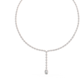 Zelvarine 11.00 × 7.50 mm  Diamond Necklace