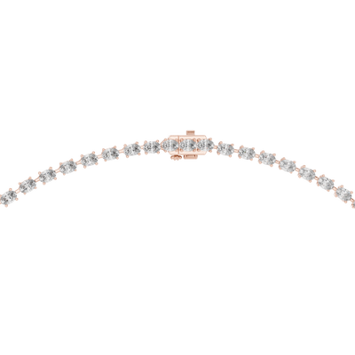 Zelvarine 11.00 × 7.50 mm  Diamond Necklace