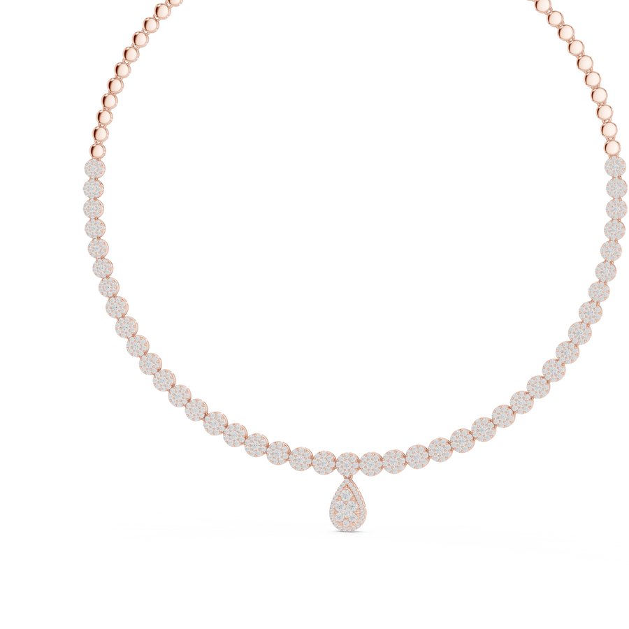 Velloria Multi-Size Diamond Necklace