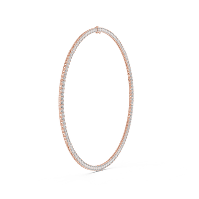 Sorevienne Multi-Size Diamond Necklace
