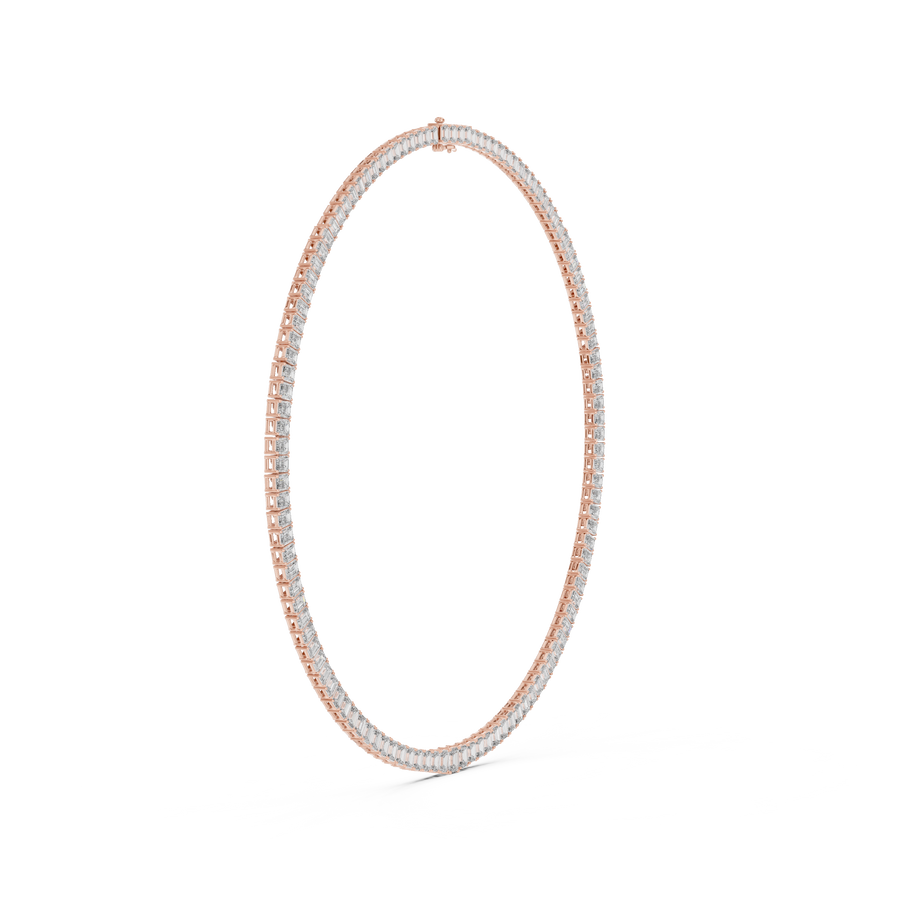 Sorevienne Multi-Size Diamond Necklace