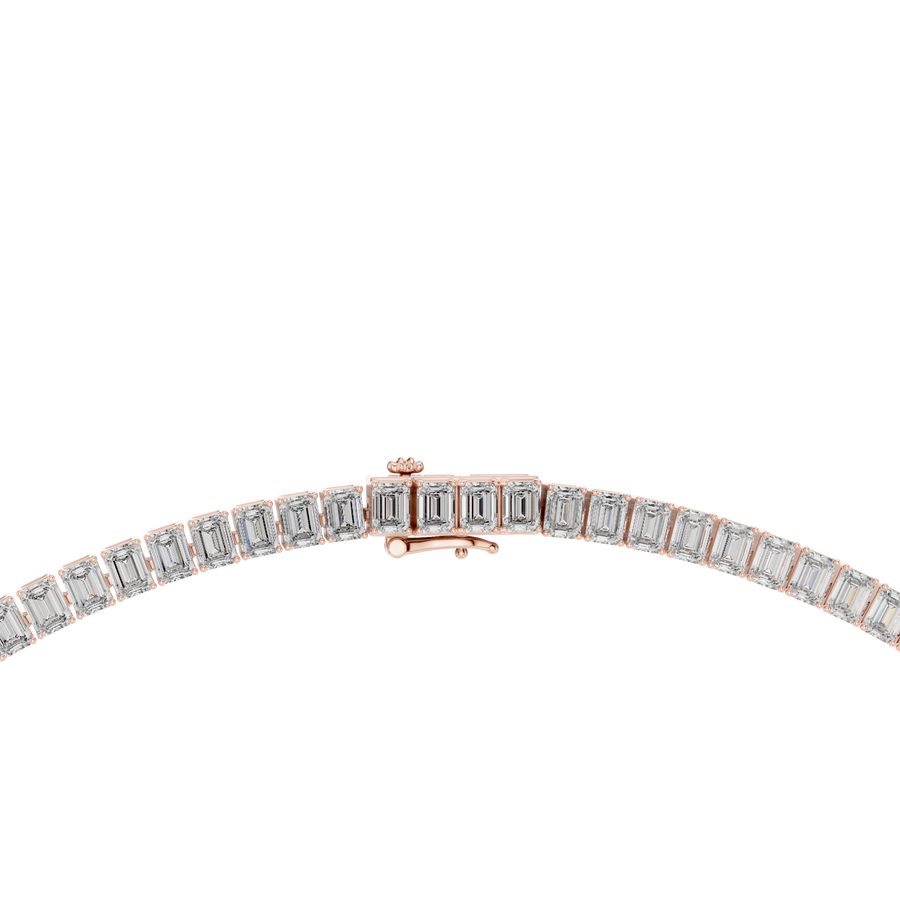 Sorevienne Multi-Size Diamond Necklace