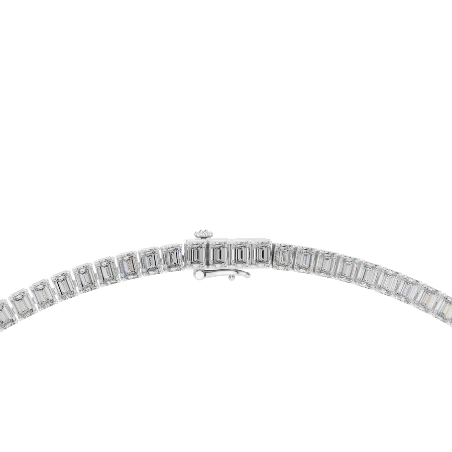 Sorevienne Multi-Size Diamond Necklace
