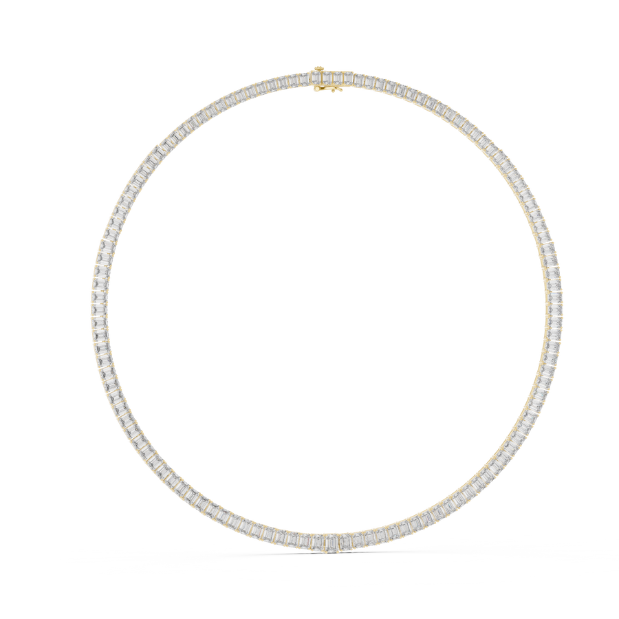 Sorevienne Multi-Size Diamond Necklace