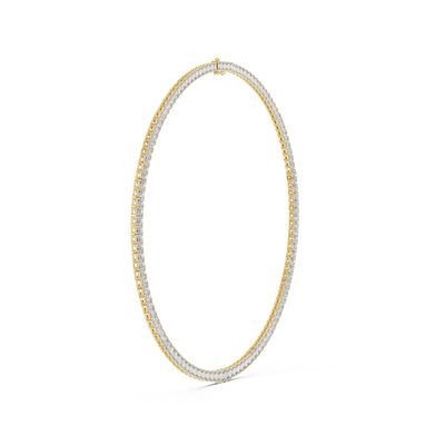 Sorevienne Multi-Size Diamond Necklace