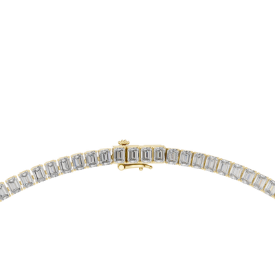 Sorevienne Multi-Size Diamond Necklace